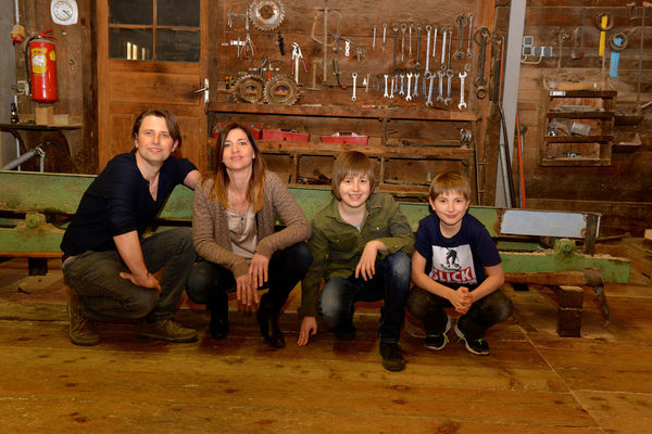 Günter, Maria, Alexander und David Günter, Maria, Alexander und David
